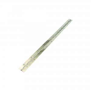 Image of Wickes Piano Hinge - Nickel 600mm