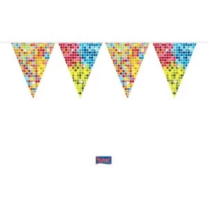 Image of Block Garland Birthday Party Decorations