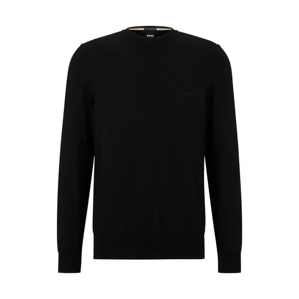 Image of Boss Hugo Boss Pascas Knit Jumper Mens - Black S