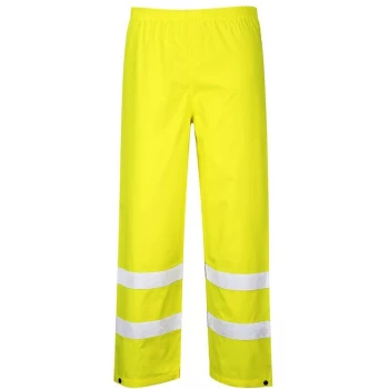 Image of S480YETM - sz M Hi-Vis Traffic Trousers - Yellow - Portwest