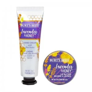 Image of Burt's Bees Lavender & Honey Botanical Blend Hand & Lip Kit