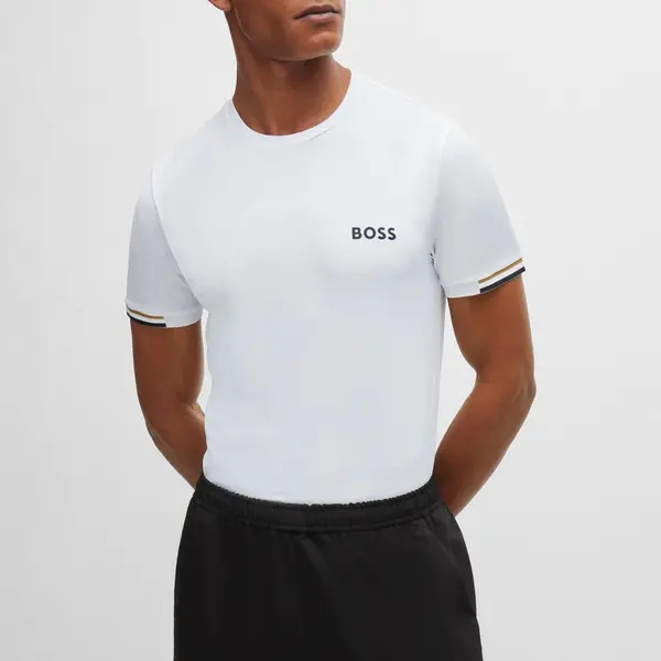 Image of BOSS Green Tee MB Waffle-Jersey T-Shirt - XXL