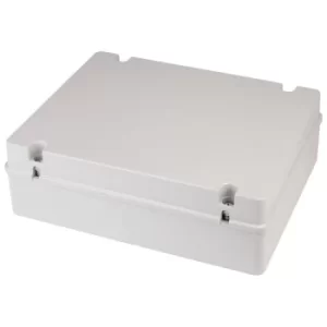 Image of Gewiss GW 44 210 Junction Box Ip56 Screwed Lid Grey 380 x 300 x 120mm