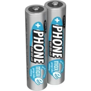 Image of Ansmann DECT maxE HR03 AAA battery (rechargeable) NiMH 800 mAh 1.2 V 2 pc(s)