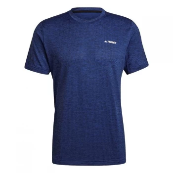 Image of adidas Terrex Tivid T-Shirt Mens - Bold Blue