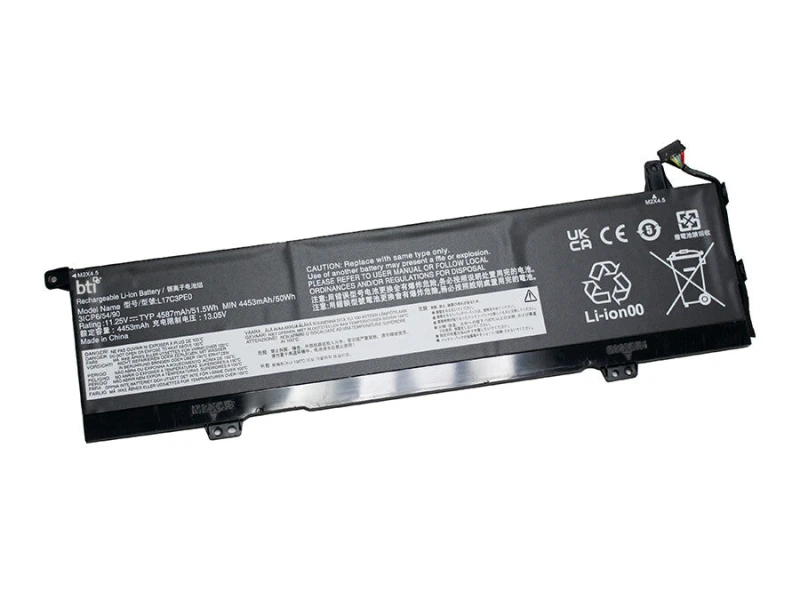 Image of BTI BTI 5B10W67390 compatible 51.5Wh 3-cell battery for Lenovo IDEAPAD YOGA 730 5B10W67390-BTI