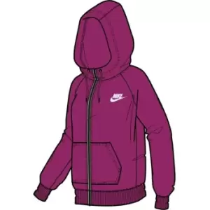 Image of Nike Rally Zip Hoodie - Pink