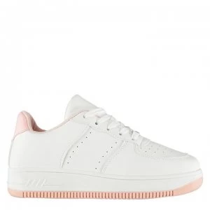 Image of M by Moda Biaa Trainers - WHITE/Pink