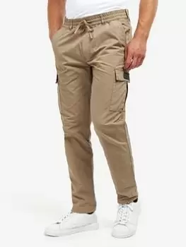 Image of Barbour International Penton Cargo Trousers - Beige, Beige, Size L, Men