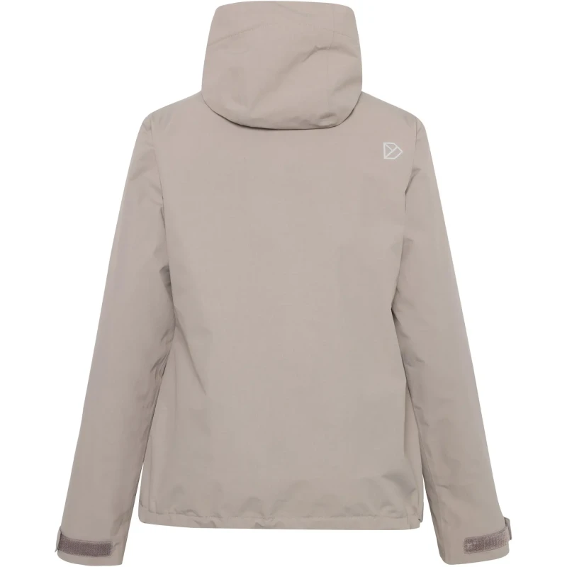 Image of Womens hooded jacket Didriksons Trinya Marron Female 46