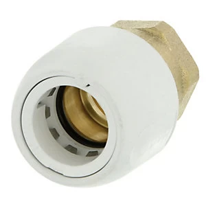 Image of Hep2O HX28/15WS Brass Adaptor Female Socket - 1/2in x 15mm