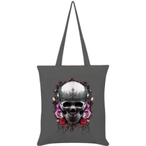 Image of Requiem Collective Imperial Afterlife Tote Bag (One Size) (Grey) - Grey