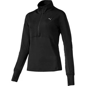 Image of PUMA Ignite 1/4 Zip Training Top Black Medium