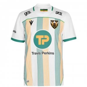 Image of Macron Saints Away Jersey Mens - Wht/Grn/Yel