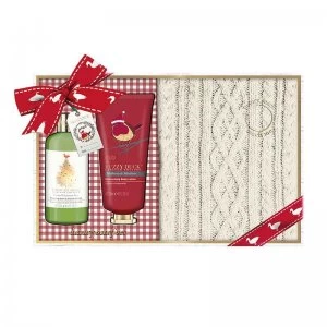 Image of Baylis Harding Fuzzy Duck Winter Wonderland Scarf Set