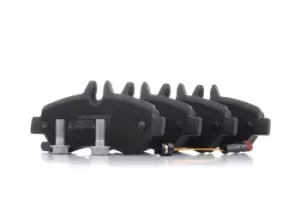 Image of RIDEX Brake pad set VW,MERCEDES-BENZ 402B0744 2E0698451,K04862602AA,0044206920 0084205120,A0044206920,A0084205120,2E0698451,2E0698451,2E0698451