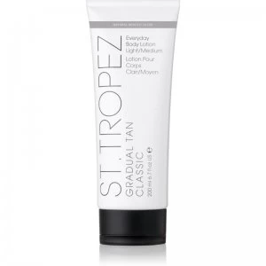 Image of St.Tropez Gradual Tan Classic Everyday Body Lotion Shade Light/Medium 200ml