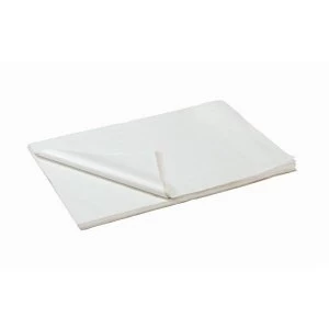 Image of Tissue Paper 100 percent Recycled Sheet 500mm x 750mm White 1 x Pack of 480