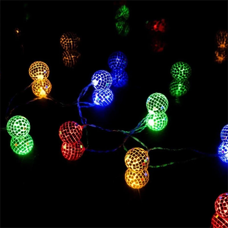 Image of Fizz Creations Disco Ball String Lights - LED Multi unisex