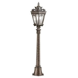Image of 1 Light Medium Outdoor Post Lantern Londonderry IP44, E27