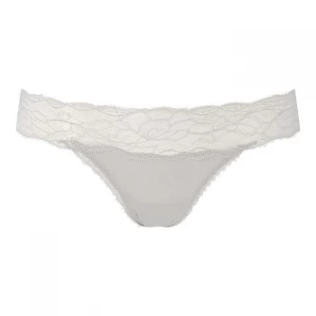Image of Calvin Klein Calvin Seductive Comfortable Lace Briefs - Nimbus NBU