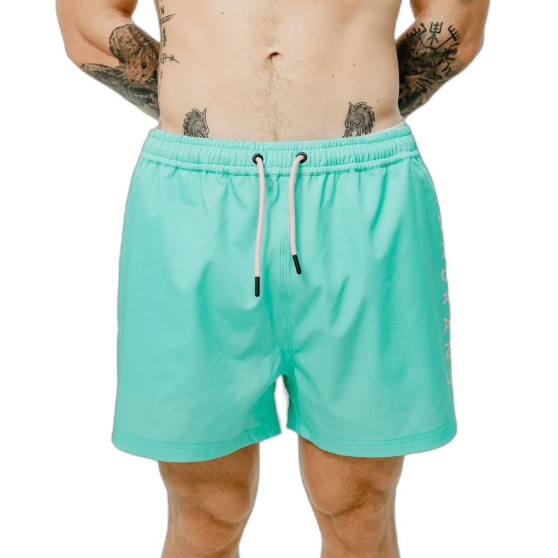 Image of Two-tone swim shorts Chabrand Bleu Male M
