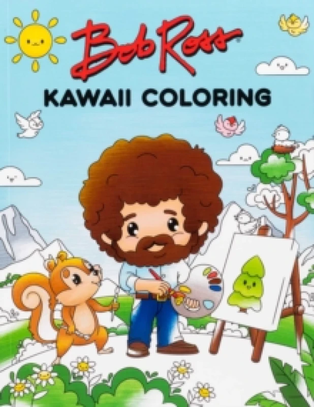 Image of Bob Ross Kawaii Coloring Paperback / softback