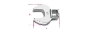 Image of Beta Tools 910CF 3/8" Square Drive Crowfoot Wrench 18mm 009100143