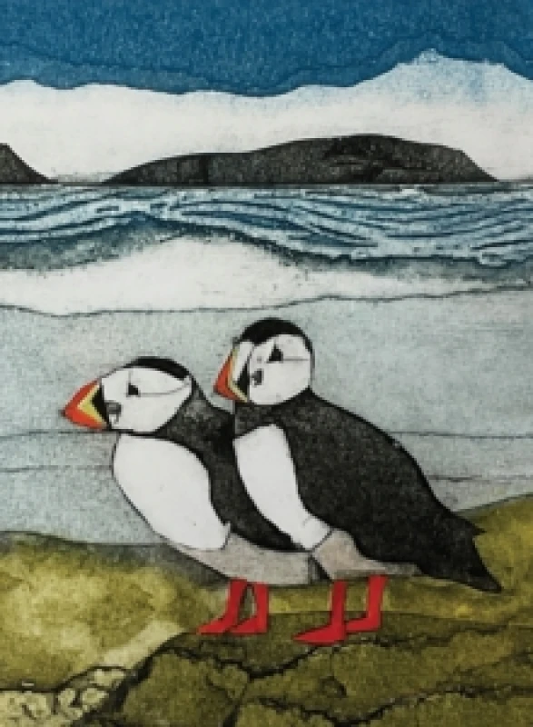 Image of Wild Birds Pocket Notebook: Puffin Notebook / blank book
