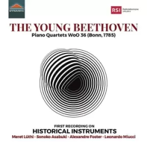 Image of The Young Beethoven Piano Quartets WoO36 by Ludwig van Beethoven CD Album