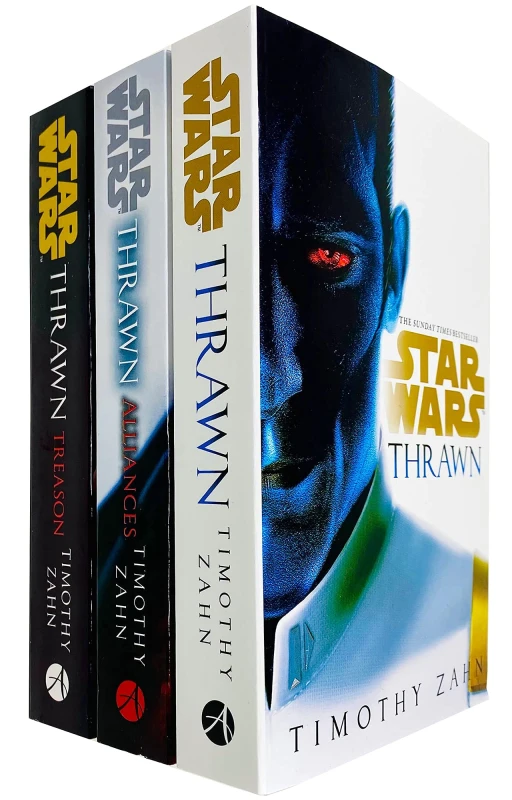 Image of Star Wars Thrawn Series Books 1-3 Collection Set by Timothy Zahn Thrawn,Alliance Timothy Zahn Books