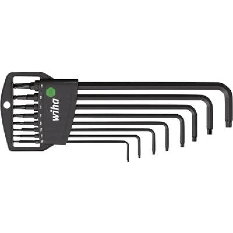 Image of Wiha Wiha Star socket Allen key set T 9, T 10, T 15, T 20, T 25, T 27, T 30, T 40 8 Piece 32394