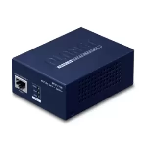 Image of POE-173S - IEEE 802.3,IEEE 802.3ab,IEEE 802.3at,IEEE 802.3bt,IEEE 802.3u - 10/100/1000Base-T(X) - Black - PoE - 48 - 56 V - 0 - 50 °C