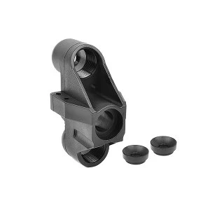 Image of Corally Steering Block Wide Pivot Ball Cup (2) Front Composite 1 Set