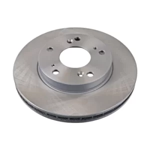 Image of Brake Discs ADH24394 by Blue Print Front Axle 1 Pair