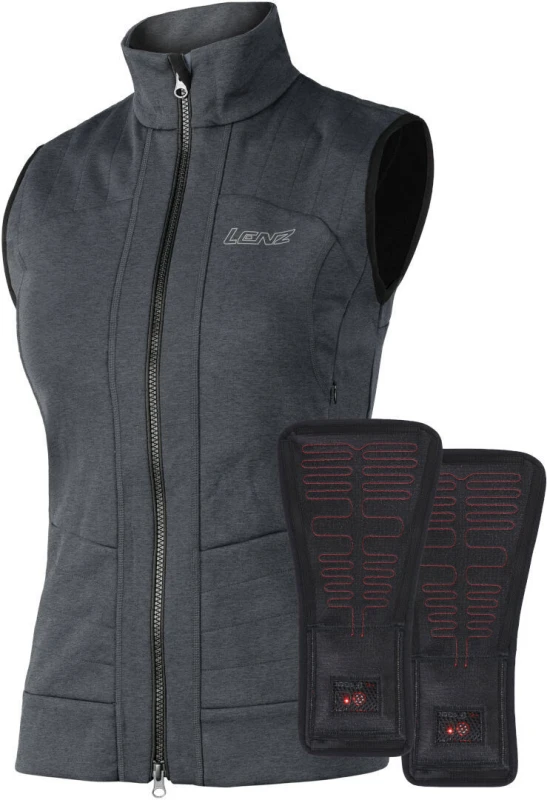 Image of Lenz Heat Vest 2.0 Women Heated Vest Women, black-grey, Size 2XL