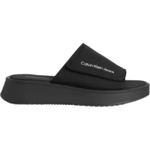 Image of Calvin Klein Jeans One-Strap Sandal - Black
