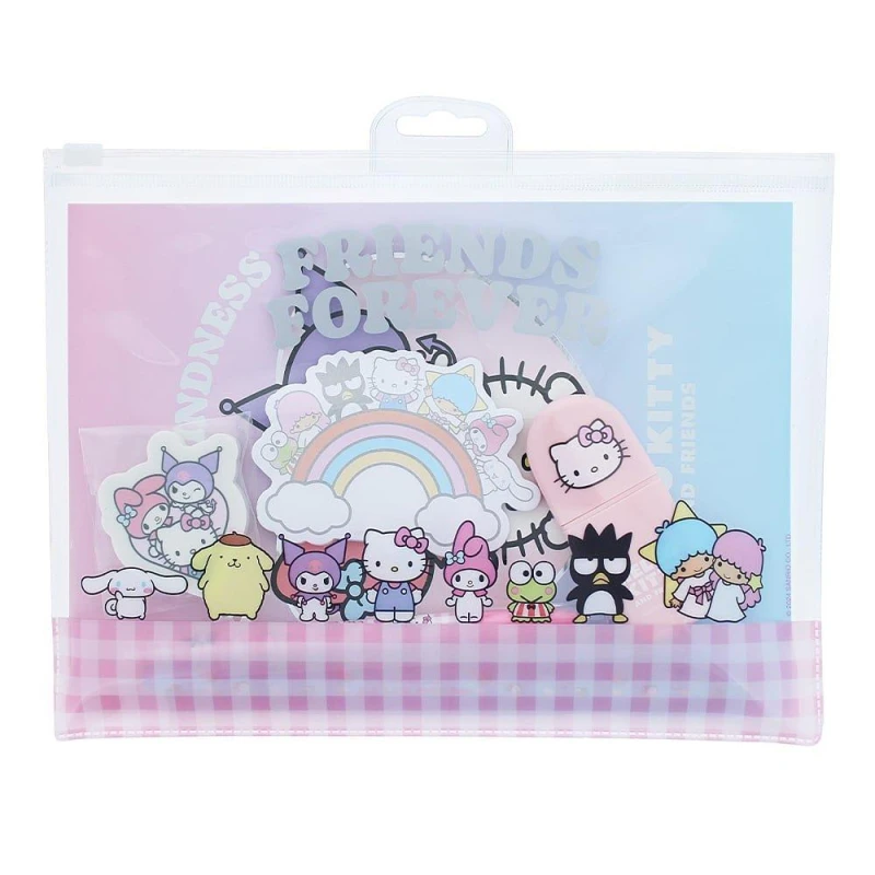 Image of Hello Kitty Hello Kitty and Friends - Stationery Set Stationary Sets One Size Black 38090590000