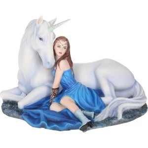 Image of Blue Moon Unicorn Figurine