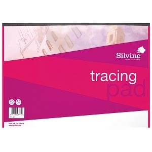 Image of Silvine A3 Tracing Pad Pack of 5