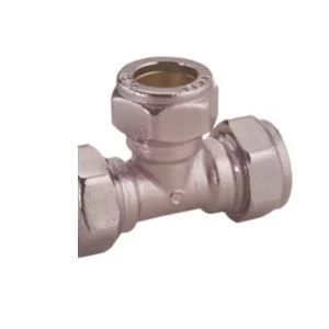 Image of Compression Equal Tee Dia22mm