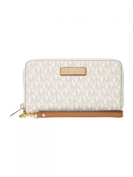 Image of Michael Kors Jetset item large flat phone case Neutral