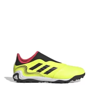 Image of adidas COPA Sense .3 Laceless Astro Turf Trainers - Yellow