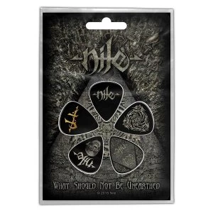 Image of Nile - What Should Not Be Unearthed Plectrum Pack