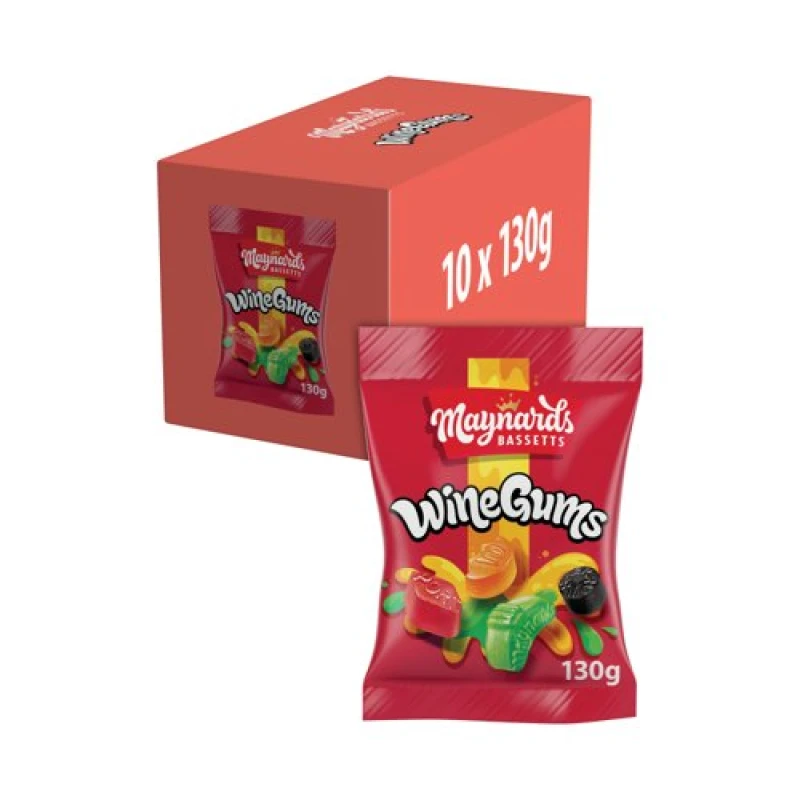 Image of Maynards Bassetts Wine Gums 165g (10 Pack) 4304655