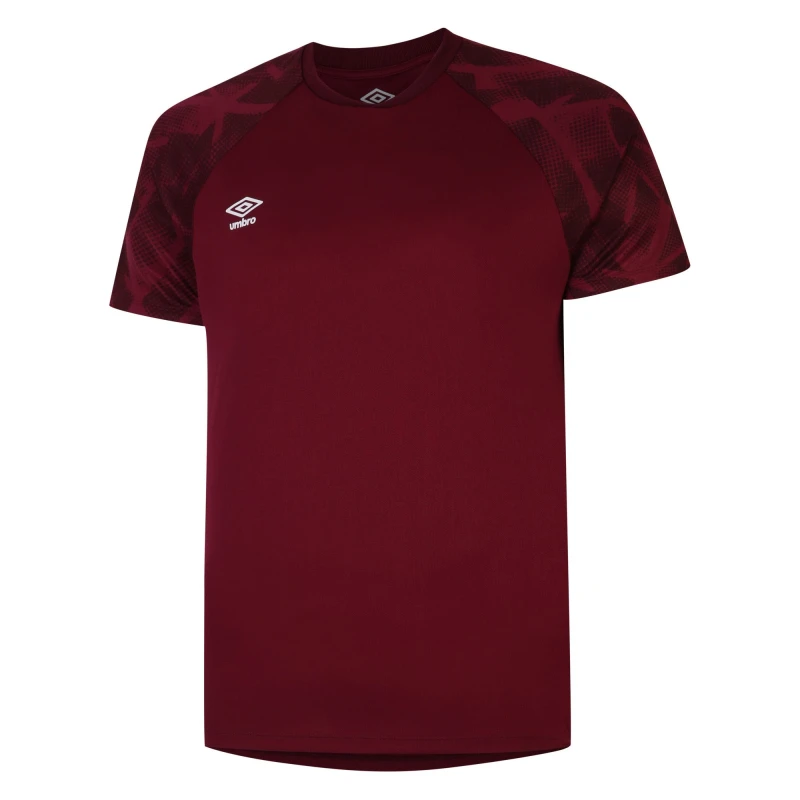 Image of Umbro Atlas Jersey in Scarlet Size: 11-12 Years Scarlet Unisex 11-12 Years