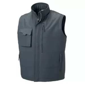 Image of Russell Mens Workwear Gilet Jacket (M) (Convoy Grey)