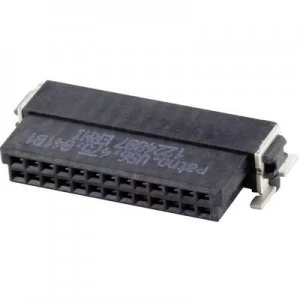 Image of SMC multipole connector 154740 Total number of pins 12 No. of rows 2