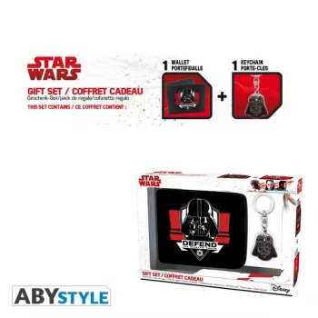 Image of Star Wars - Darth Vader (New Wallet + Keyring) Gift Box