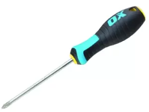 Image of OX Tools OX-P362510 Pro Phillips Screwdriver PH2 x 100mm